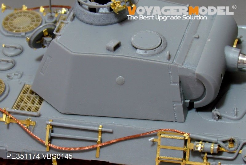 Voyager Model PE351174 WWII German Panther A early ver. Basic（For MENG TS-046）1/35 – Bild 5