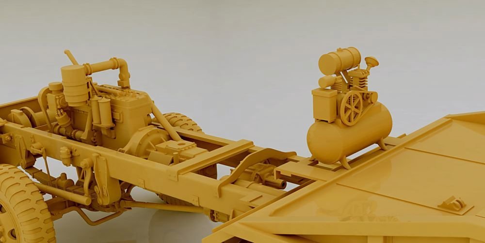 Mirror Models 35801 US DIAMOND T969 WRECKER 1/35 – zdjęcie 5