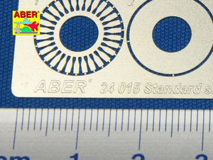 Aber 24015 Standard slotted discs brakes dia. 14mm 1/24 – zdjęcie 3