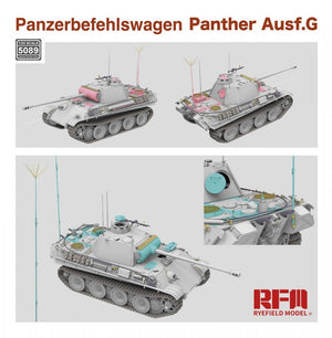 Rye Field Model 5089 Panther Ausf.G Panzerbefehlswagen 1/35 – Bild 3