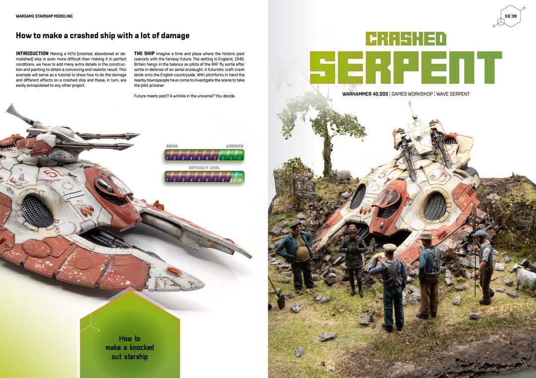 AK Interactive AK592 AK LEARNING WARGAMES SERIES 2: STARSHIP TECHNIQUES – ADVANCED (ENGLISH) – immagine 7