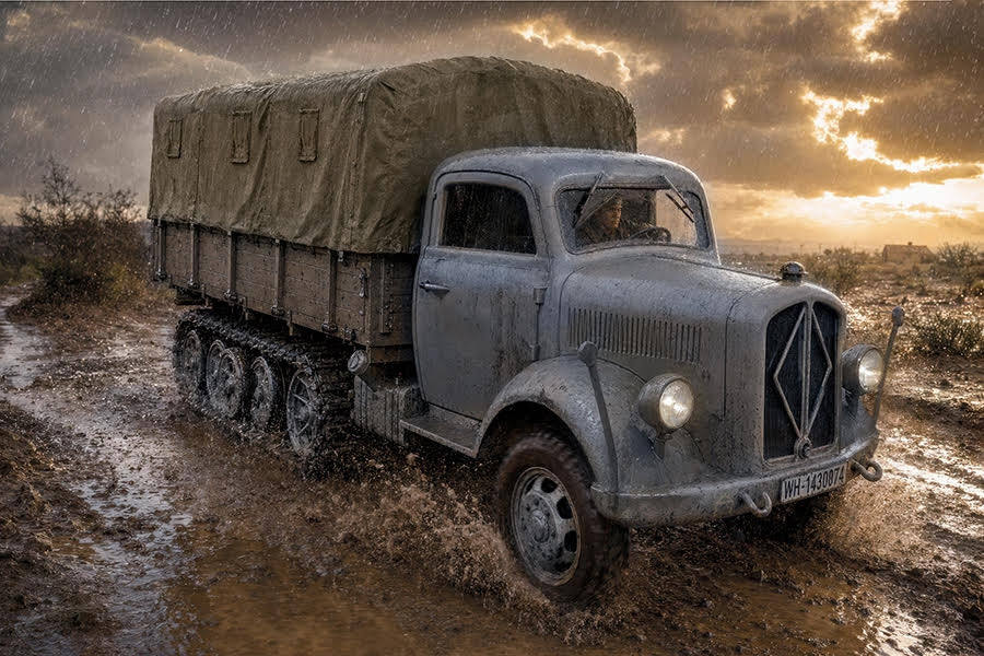 Roden 742 Borgward B3000 Maultier 1/72