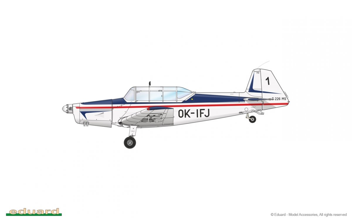 Eduard 82182 Z-226MS Trenér 1/48 – imagen 16