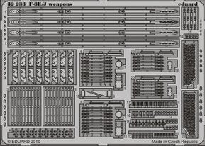Eduard 32233 F-8E/J weapon TRUMPETER 1/32