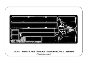 Aber 35248 Finish army assault gun BT-42 - vol. 2 - additional set - fenders 1/35 – immagine 5