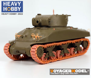 Heavy Hobby PT35063 WWII US Army Sherman VVSS Suspension Tracks WE210 1/35 – immagine 4