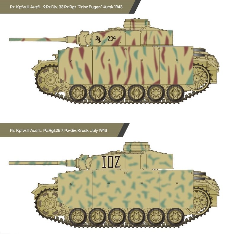 Academy 13545 German Panzer III Ausf L “Battle of Kursk” 1/35 – Bild 4