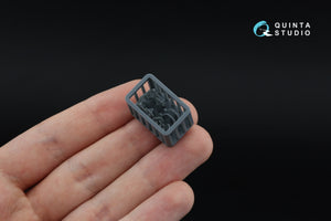 Quinta Studio QD+35139 Land Rover 88 series II family 3D-Printed &amp;amp; coloured Interior on decal paper (AK Interactive) (with 3D-printed resin parts) 1/35 – immagine 8
