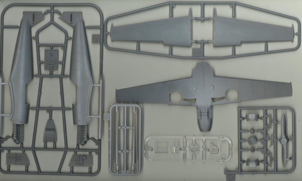 Dora Wings 48009 Bf.109 A/B Legion Condor 1/48 – Bild 3