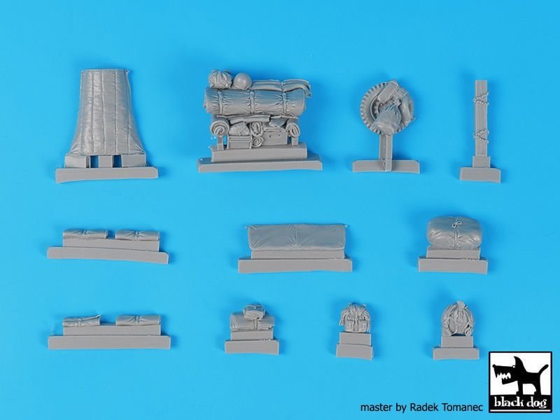 Ensemble d&amp;#39;accessoires Black Dog T35229 Tiger I Pz Kpfw VI au 1/35  – image 6