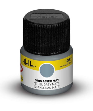 Heller 9087 087 Steel Grey - Matt 12ml