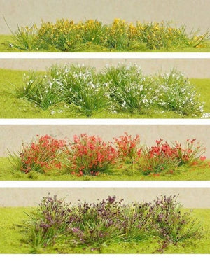 FREON KW712F Flowers violet - Kwiaty kolor fioletowy 7/12mm