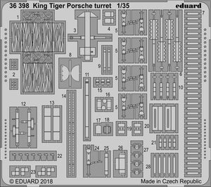 Eduard BIG3594 King Tiger Porsche 1/35 MENG – Bild 3
