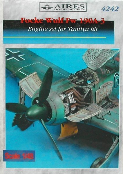 Coffret moteur Aires 4242 Focke-Wulf Fw 190A-3 1/48 Tamiya