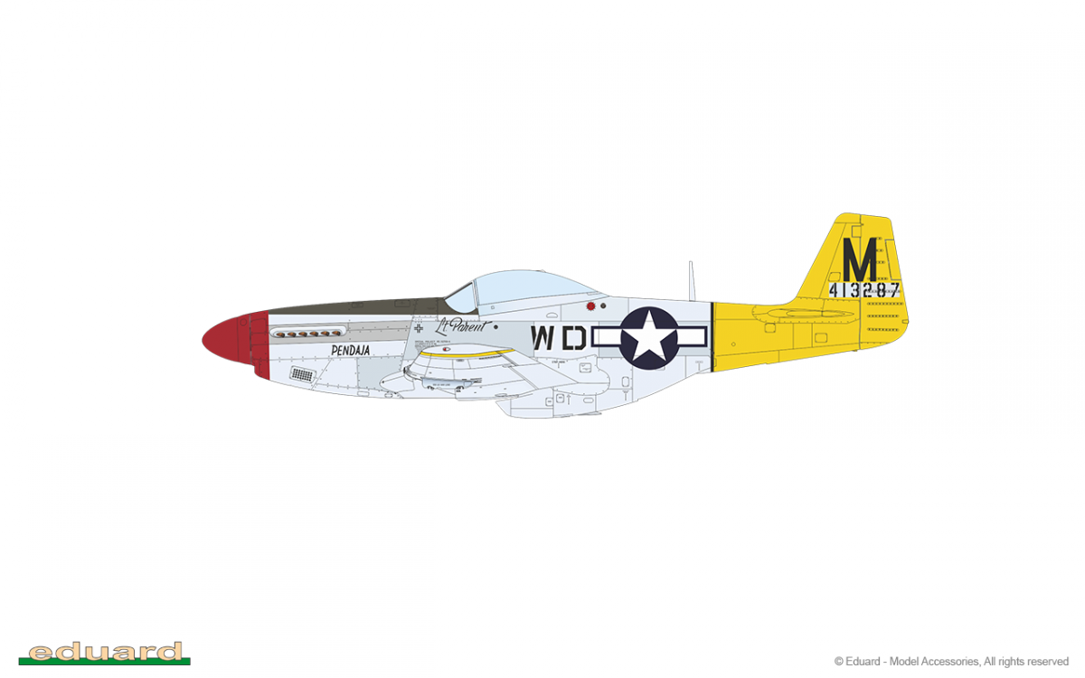 Eduard 11159 RED TAILS &amp;amp; Co. DUAL COMBO 1/48 – immagine 18