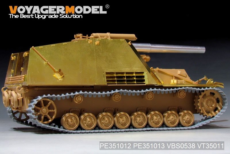 Voyager Model PE351013 WWII German Sd.Kfz.165 Hummel Amour Plate/FendersFor TAMIYA 35367 1/35 – immagine 4