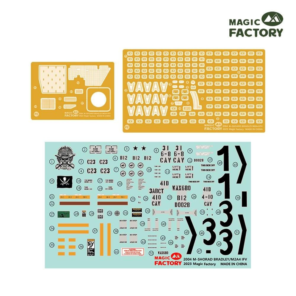Magic Factory 2004 M-SHORAD Bradley M2A4 IFV 3-in-1 1/35 – imagen 8
