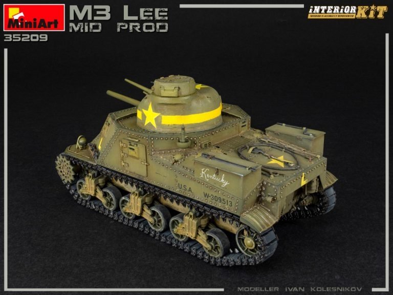 MiniArt 35209 M3 Lee Mid. Production w/interior kit 1/35 – imagen 4