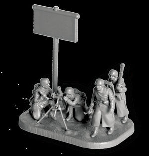Zvezda 6209 German 81-mm mortar with crew 1941-1945 (winter uniform) 1/72 – Bild 5