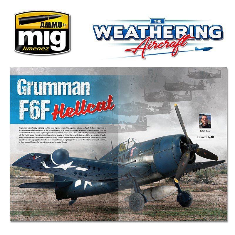 Ammo of Mig 5214 The Weathering Aircraft Numéro 14. COULEURS DE NUIT (Anglais) – image 5