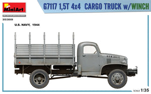 MiniArt 35389 G7117 1.5T 4×4 CARGO TRUCK w/WINCH 1/35 – image 5