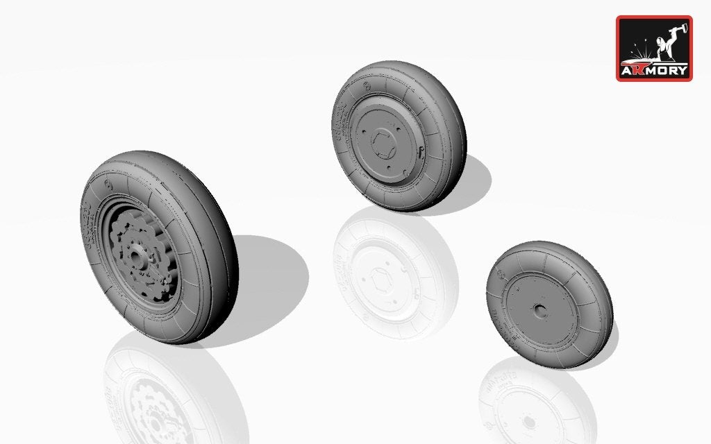Armory Models AW48005 Sukhoj Su-7B early wheels 1/48 – zdjęcie 2