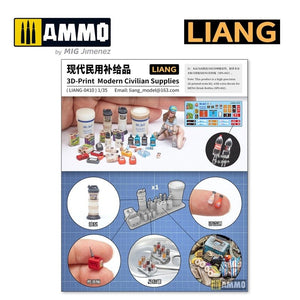 Liang 0410 3D-print Model Civilian Supplies 1/35 – Bild 2