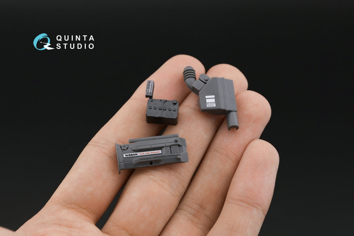 Quinta Studio QD24006 Nissan Skyline GT-R R32 3D-Printed &amp;amp; coloured Interior on decal paper (Tamiya) 1/24 – Bild 10