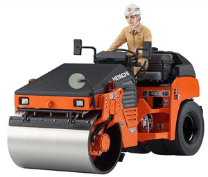 Hasegawa WM02 HITACHI VIBRATORY COMBINED ROLLER ZC50C-5 1/35 – immagine 3