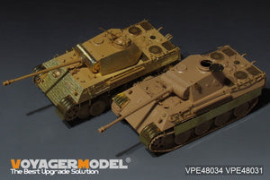 Maquette Voyager VPE48034 Char Panther A allemand de la Seconde Guerre mondiale (modèle de base) pour SUYATA NO-001, échelle 1/48 – image 12