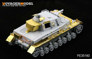 Voyager Model PE35180 WWII Pz.KPfw. IV Ausf F1 &amp;quot;Vorpanzer&amp;quot; for DRAGON 6398 1/35 – immagine 6
