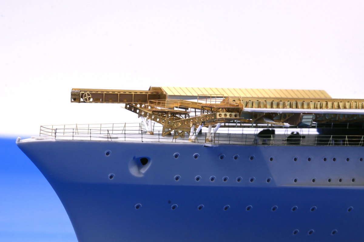 Eduard 53205 DKM Graf Zeppelin pt.2 railings TRUMPETER 1/350 – zdjęcie 5