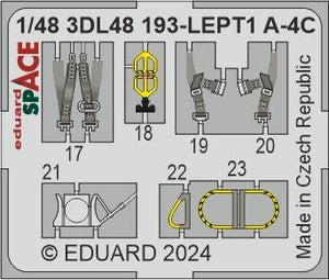 Eduard 3DL48193 A-4C SPACE HOBBY 2000, HASEGAWA 1/48 – immagine 2