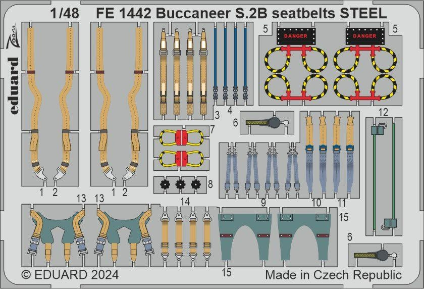 Eduard BIG49414 Buccaneer S.2B AIRFIX 1/48 – immagine 5
