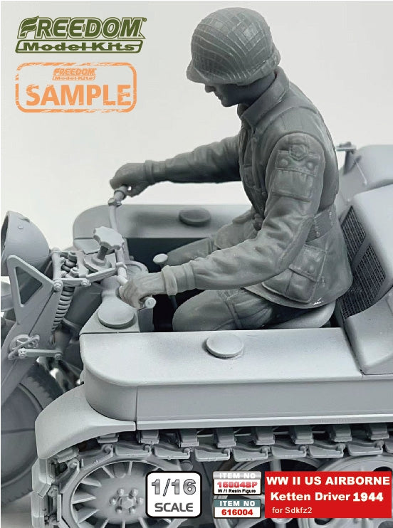 Freedom 16004 SDKFZ-2 Capfured by US Army WW2 1/16 – imagen 4