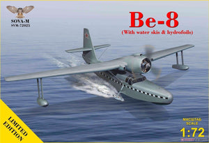 Sova 72025 Be-8 (With water skis &amp;amp; hydrofoils) 1/72