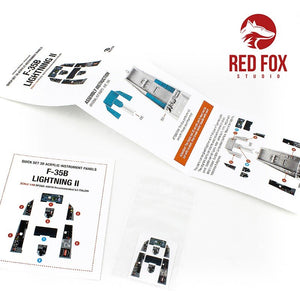 Red Fox Studio QS-48018 F-35B Lightning II (for Italeri kit) 1/48 – immagine 3