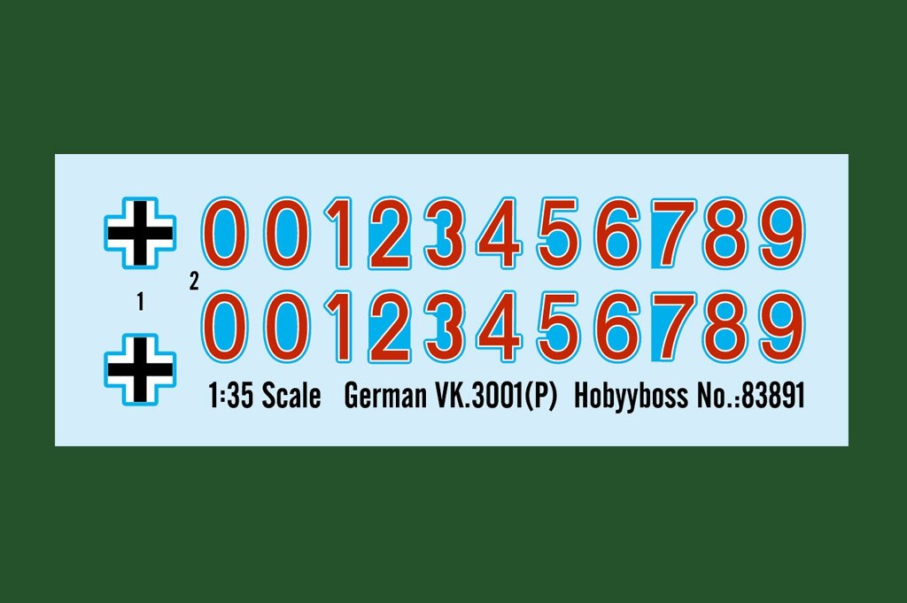 Hobby Boss 83891 German VK.3001(P) 1/35 – zdjęcie 3