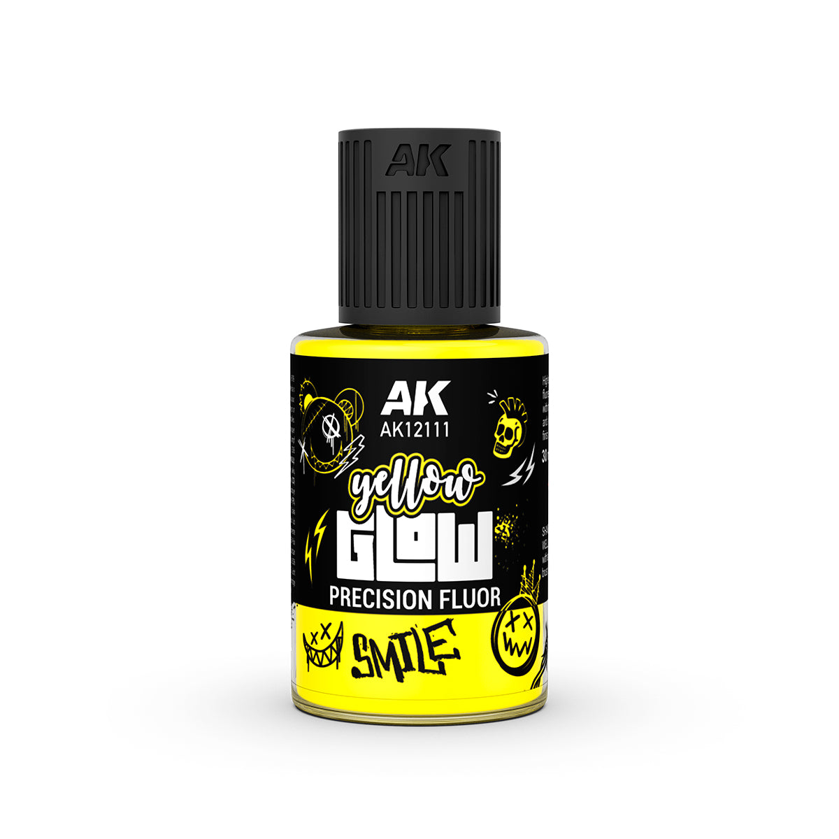 AK Interactive AK12111 YELLOW GLOW PRECISION FLUOR 30ml
