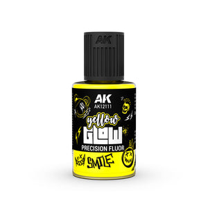 AK Interactive AK12111 YELLOW GLOW PRECISION FLUOR 30ml