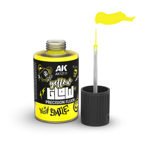 AK Interactive AK12111 YELLOW GLOW PRECISION FLUOR 30ml – zdjęcie 2