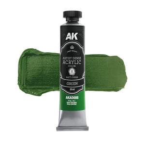 AK Interactive AKAD102 Artist Dense Acrylic Colors - Primary &amp;amp; Secondary Set – immagine 2