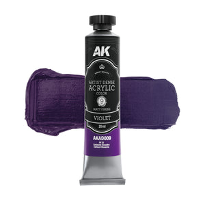AK Interactive AKAD107 Artist Dense Acrylic Colors - Red Color Set – zdjęcie 4