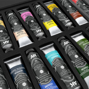 AK Interactive AKAD110 Artist Dense Acrylic Colors - Deluxe Edition Box Expansion 01 – zdjęcie 3