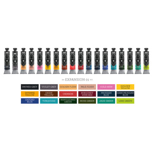 AK Interactive AKAD110 Artist Dense Acrylic Colors - Deluxe Edition Box Expansion 01 – zdjęcie 4