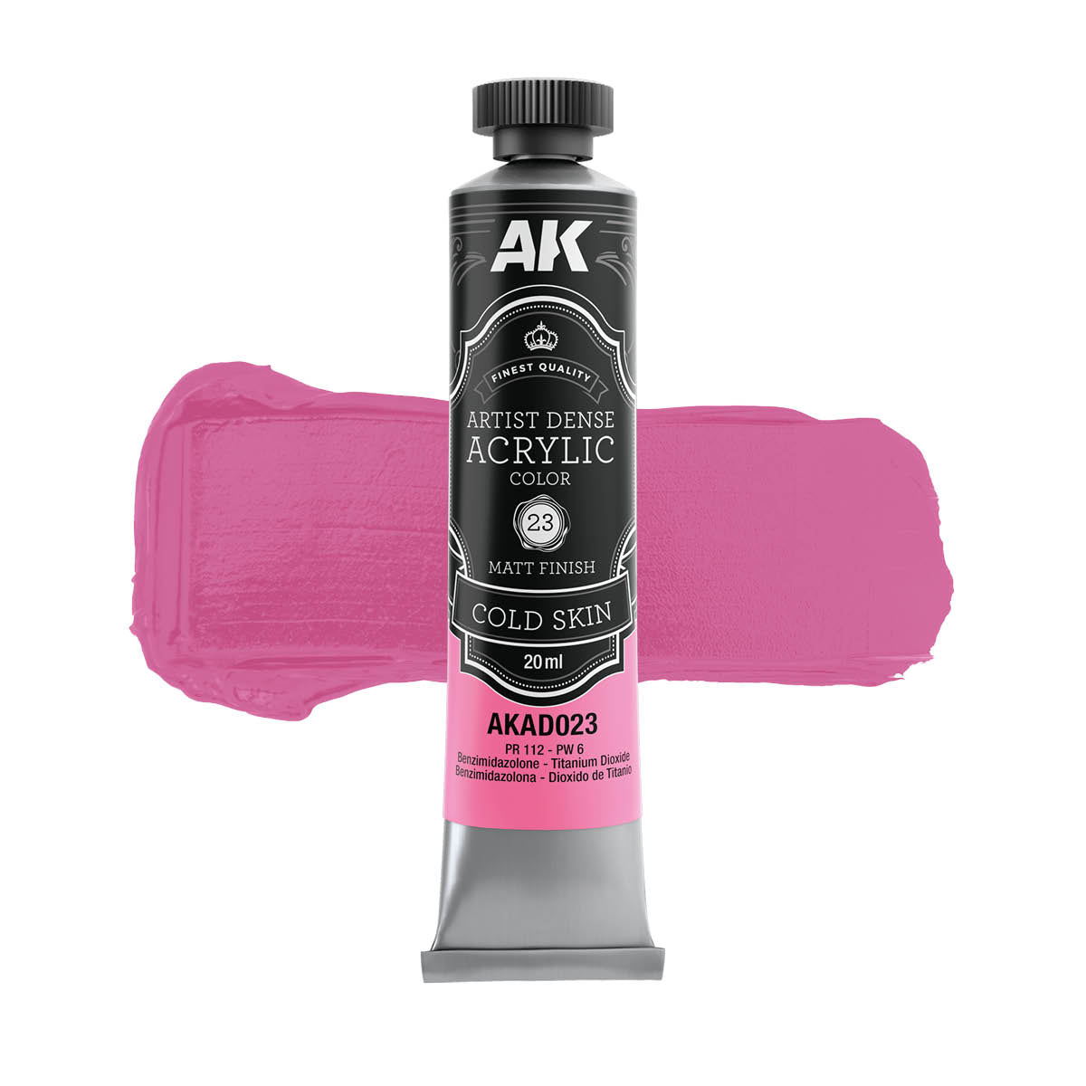 AK Interactive AKAD105 Artist Dense Acrylic Colors - Flesh Color Set – immagine 2