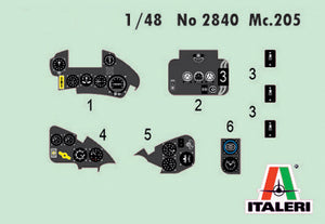 Italeri 2840 Macchi MC.202 Folgore 1/48 – Bild 4