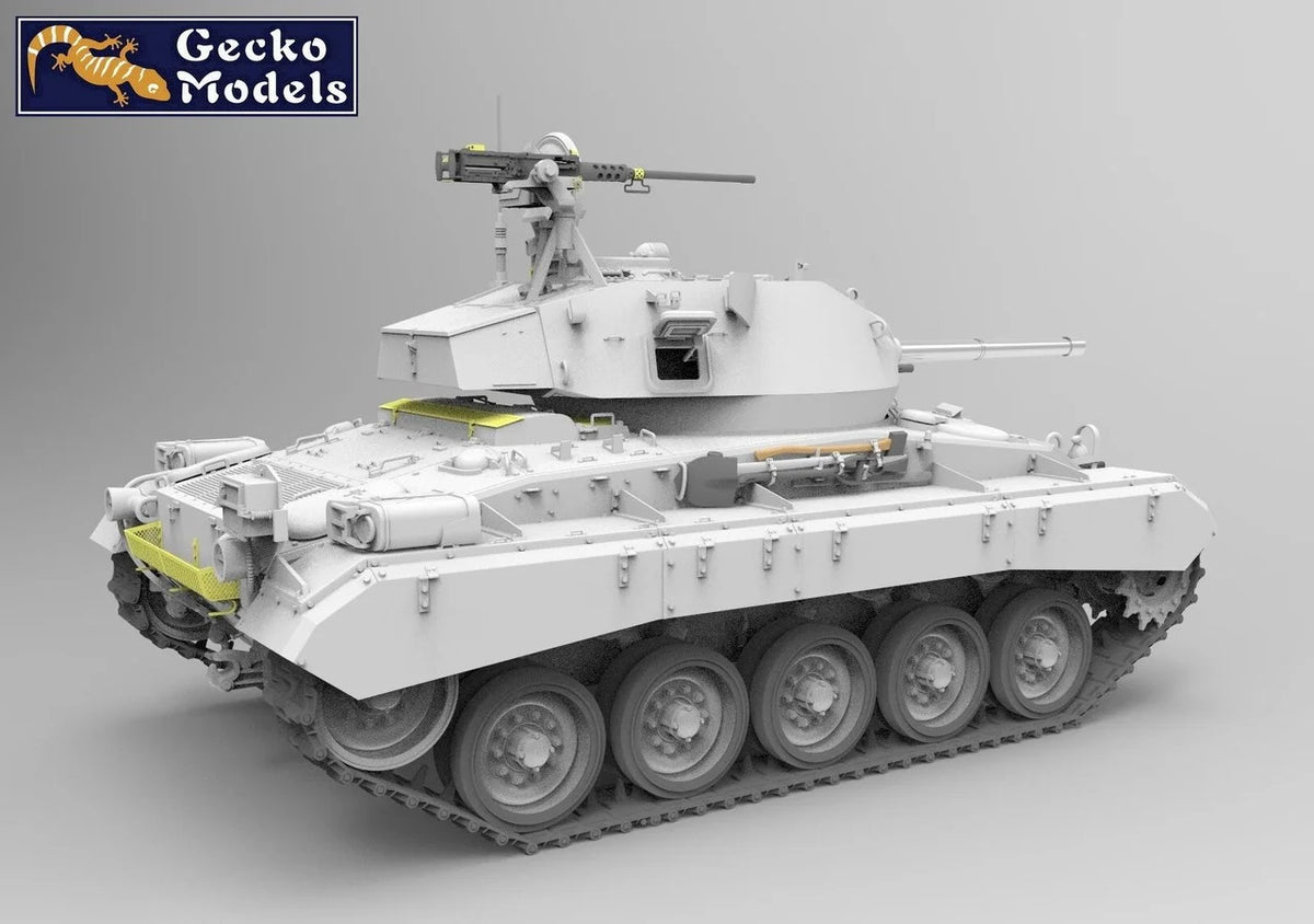 Gecko Models 16GM0038 US M24 Light Tank Chaffee WWII Version 1/16 – immagine 3