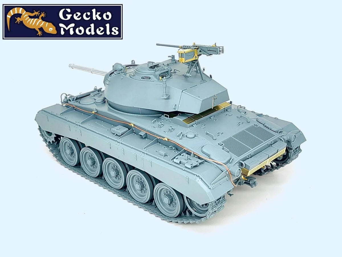 Gecko Models 16GM0038 US M24 Light Tank Chaffee WWII Version 1/16 – immagine 9