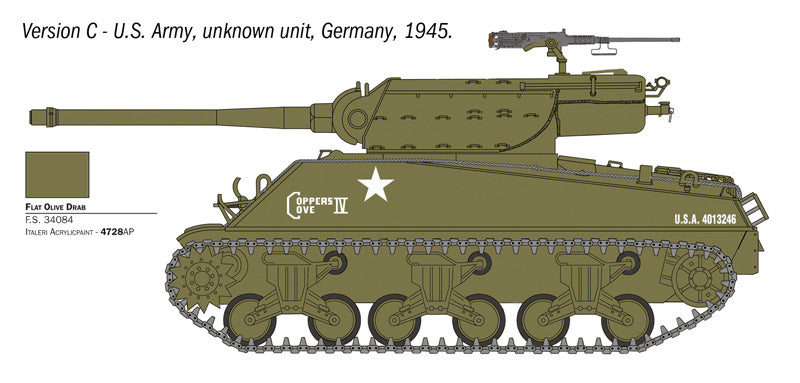 Italeri 96538 M36B1 90mm GMC 1/35 – immagine 6